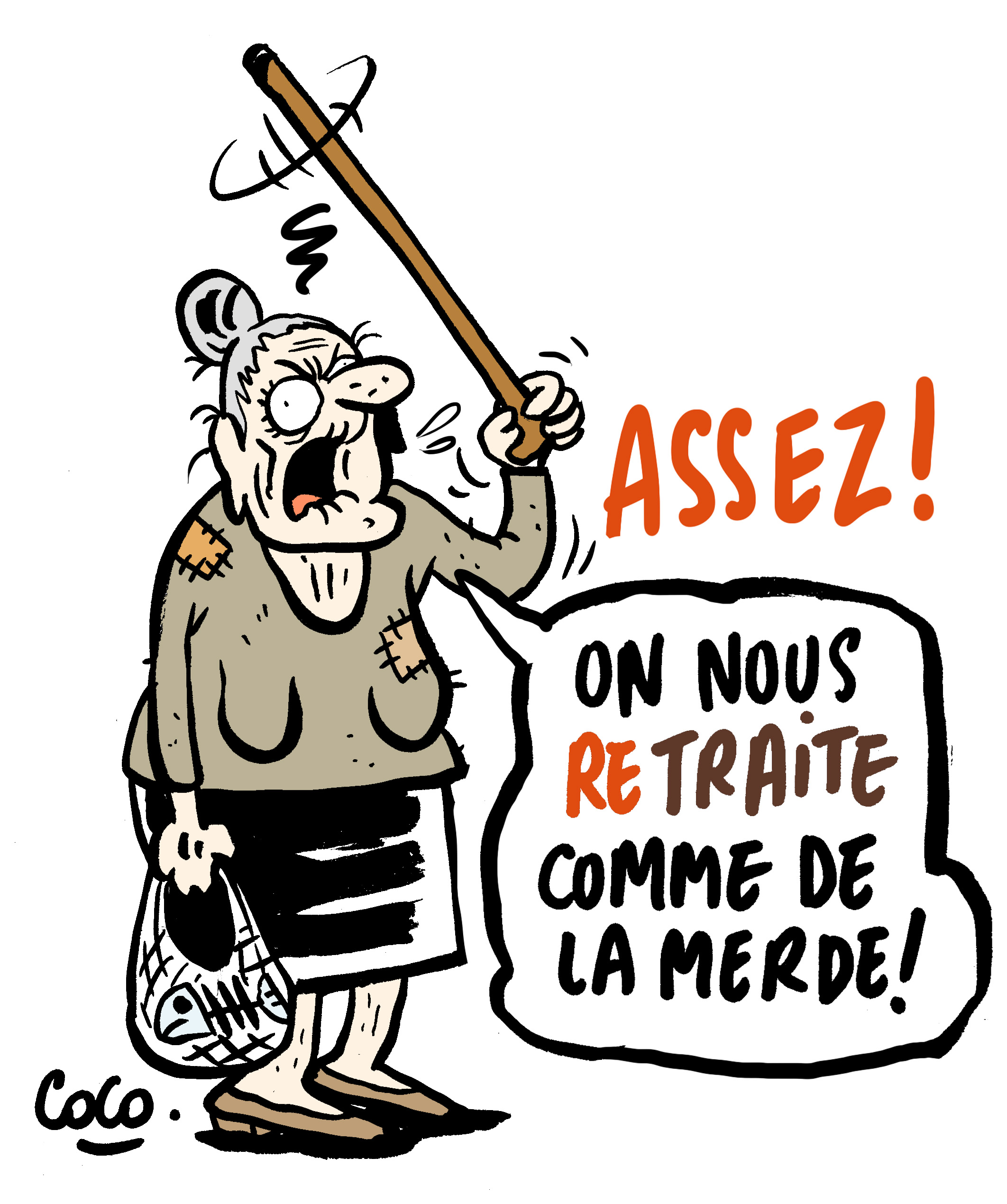 Retraites dessin par Coco