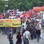 Départ de manifestation à Bercy