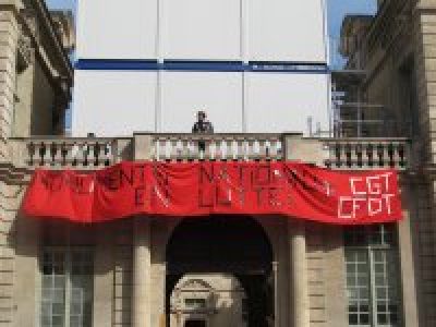 Samedi 24 mars :  Troisième jour de grève au Centre des Monuments Nationaux