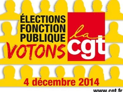ELECTIONS 2014 : Actes de candidatures CGT