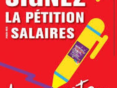 Pétition :  » Augmenter les salaires, les minima sociaux, les pensions, c’est urgent, nécessaire et juste »
