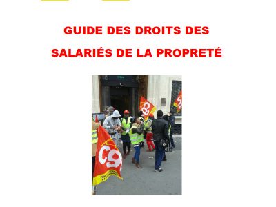 Guide des salarié-e-s de la propreté et du nettoyage