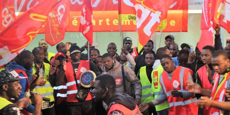 Communiqué de soutien aux travailleurs sans papiers du marché d’intérêt national de Rungis.