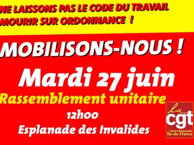 Ne laissons pas le code du travail mourir sur ordonnance !