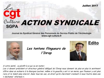 Action Syndicale juillet 2017