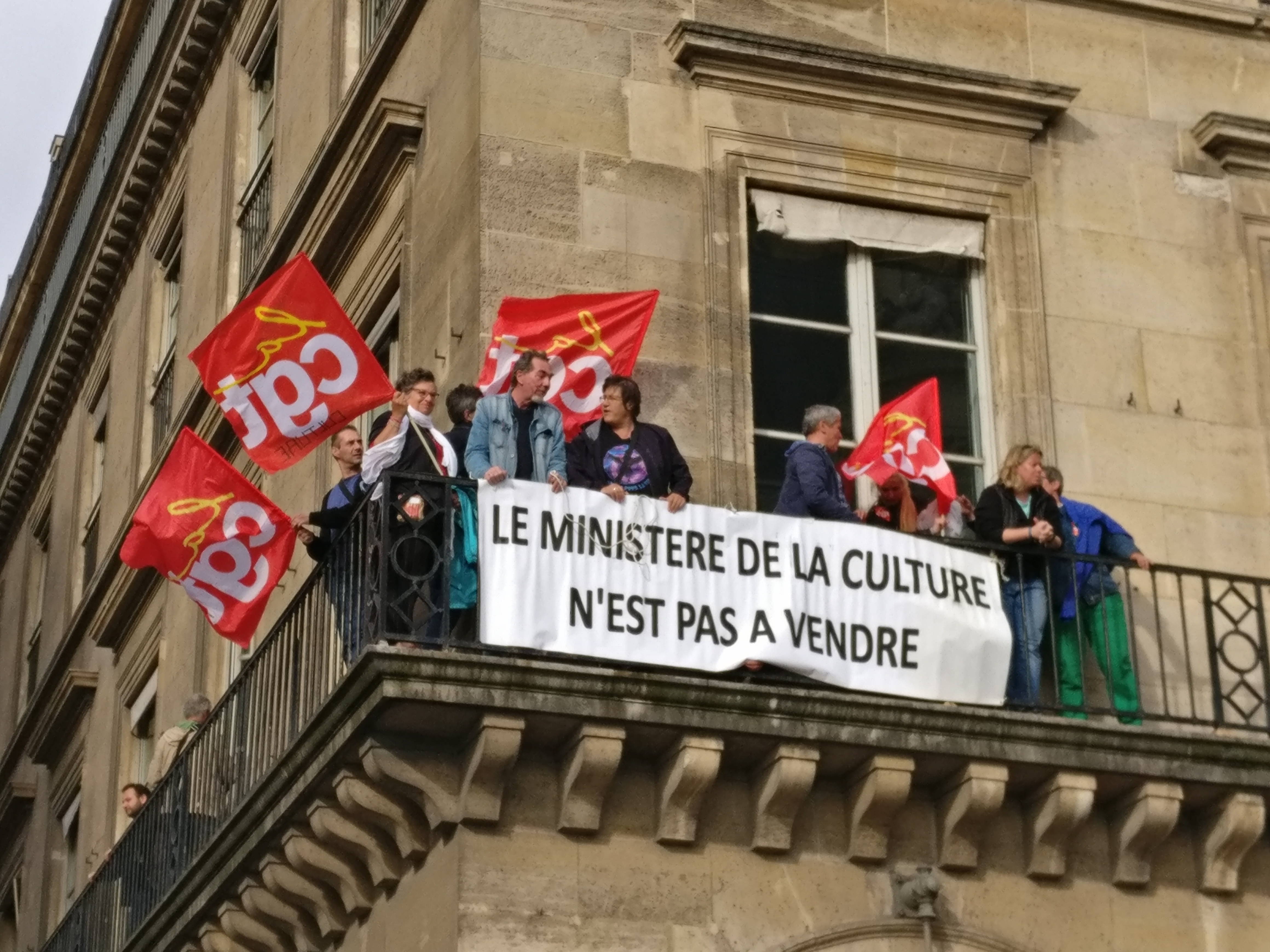 le ministère de la culture n'est pas à vendre