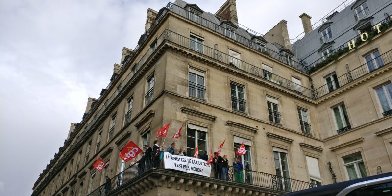 Le ministère de la Culture n’est pas à vendre !