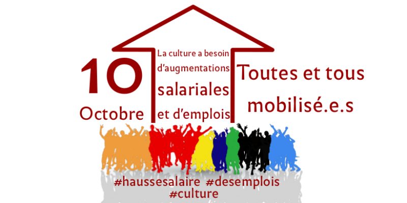 Le 10 octobre, rassemblé.e.s pour la culture