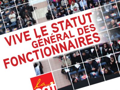 Vive le Statut Général des Fonctionnaires !