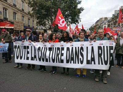 Rassemblé.e.s pour la culture : le 10 octobre en images