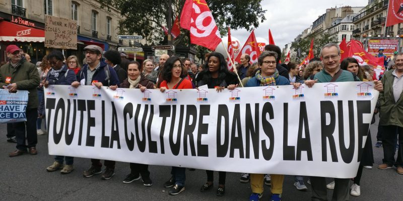 Rassemblé.e.s pour la culture : le 10 octobre en images