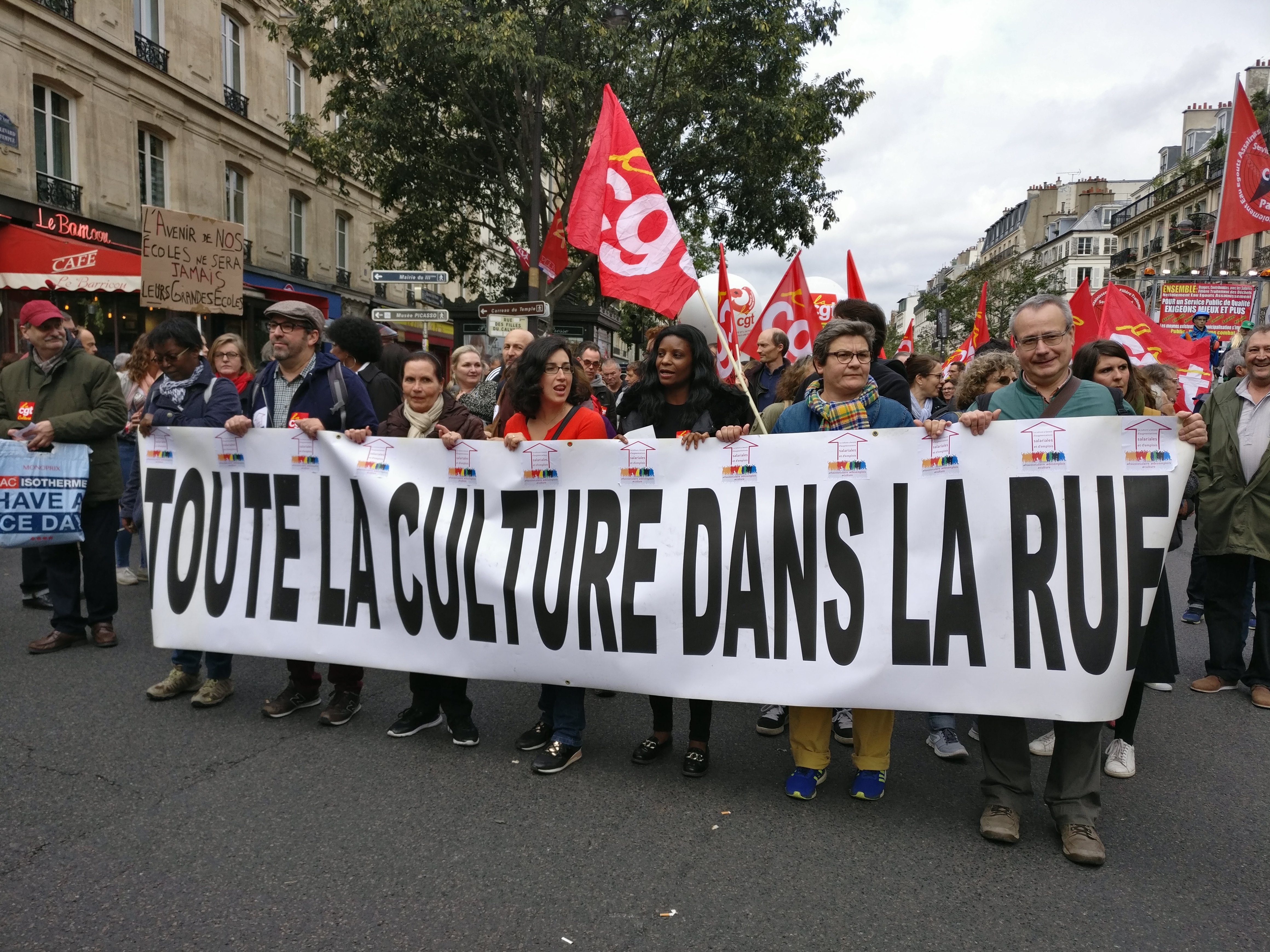 Manifestation du 10 octobre 2017