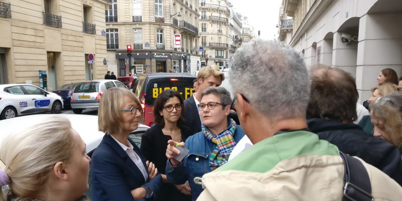 La CGT-Culture s’invite à la visite de la ministre de la culture à la DRAC IdF – en image