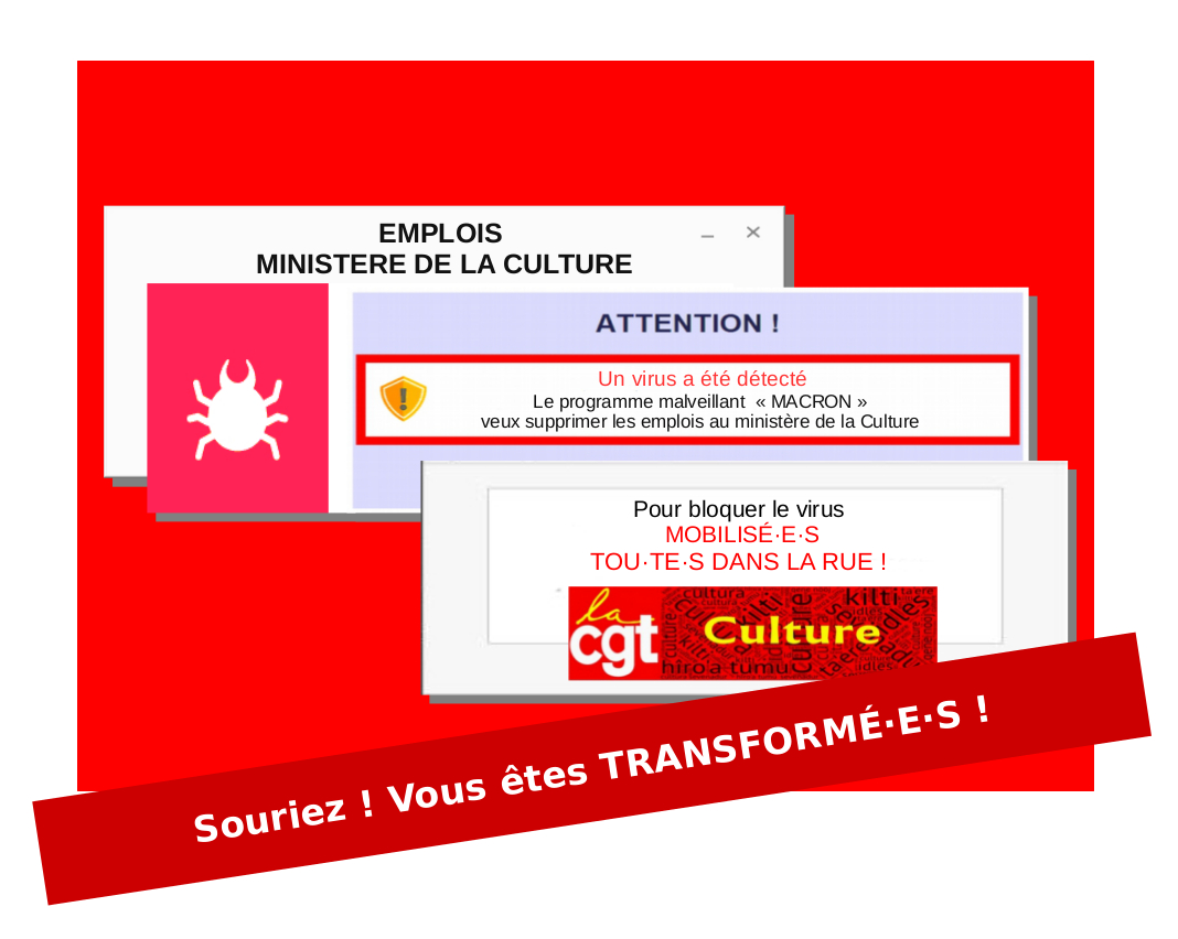 Souriez ! Vous êtes TRANSFORMÉ·E·S !