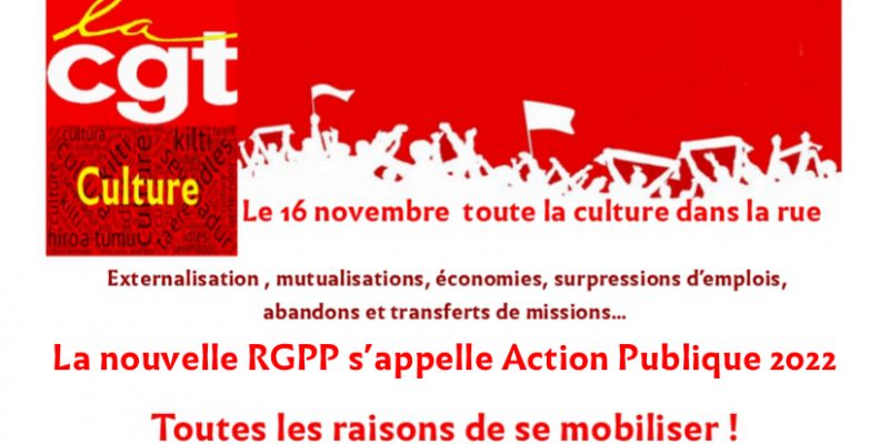 La nouvelle RGPP s’appelle Action Publique 2022. Toutes les raisons de se mobiliser !