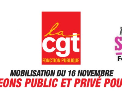 MOBILISATION DU 16 NOVEMBRE – CONVERGEONS PUBLIC ET PRIVÉ POUR GAGNER