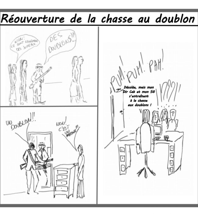 CHASSE DOUBLON