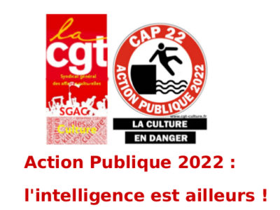 Action Publique 2022 : l’intelligence est ailleurs !