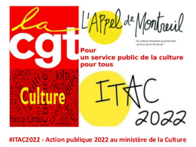 #ITAC2022 – Action publique 2022 au ministère de la Culture