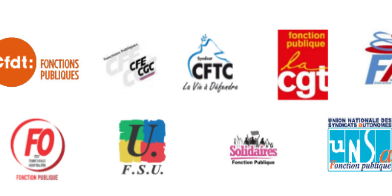 Déclaration unitaire Fonction publique sur les ANT
