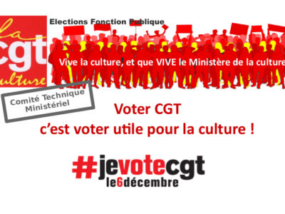 Profession de foi CTM CGT-Culture