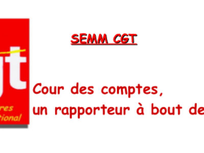 Cour des comptes, un rapporteur à bout de souffle !