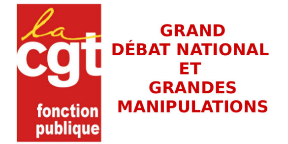 GRAND DÉBAT NATIONAL ET GRANDES MANIPULATIONS