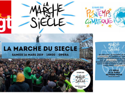 Appel mondial pour le climat le 15 mars 2019 / La marche du siècle