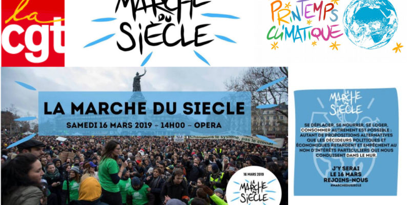 Appel mondial pour le climat le 15 mars 2019 / La marche du siècle