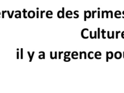 Observatoire des primes au ministère de la Culture : il y a urgence pour l’égalité !