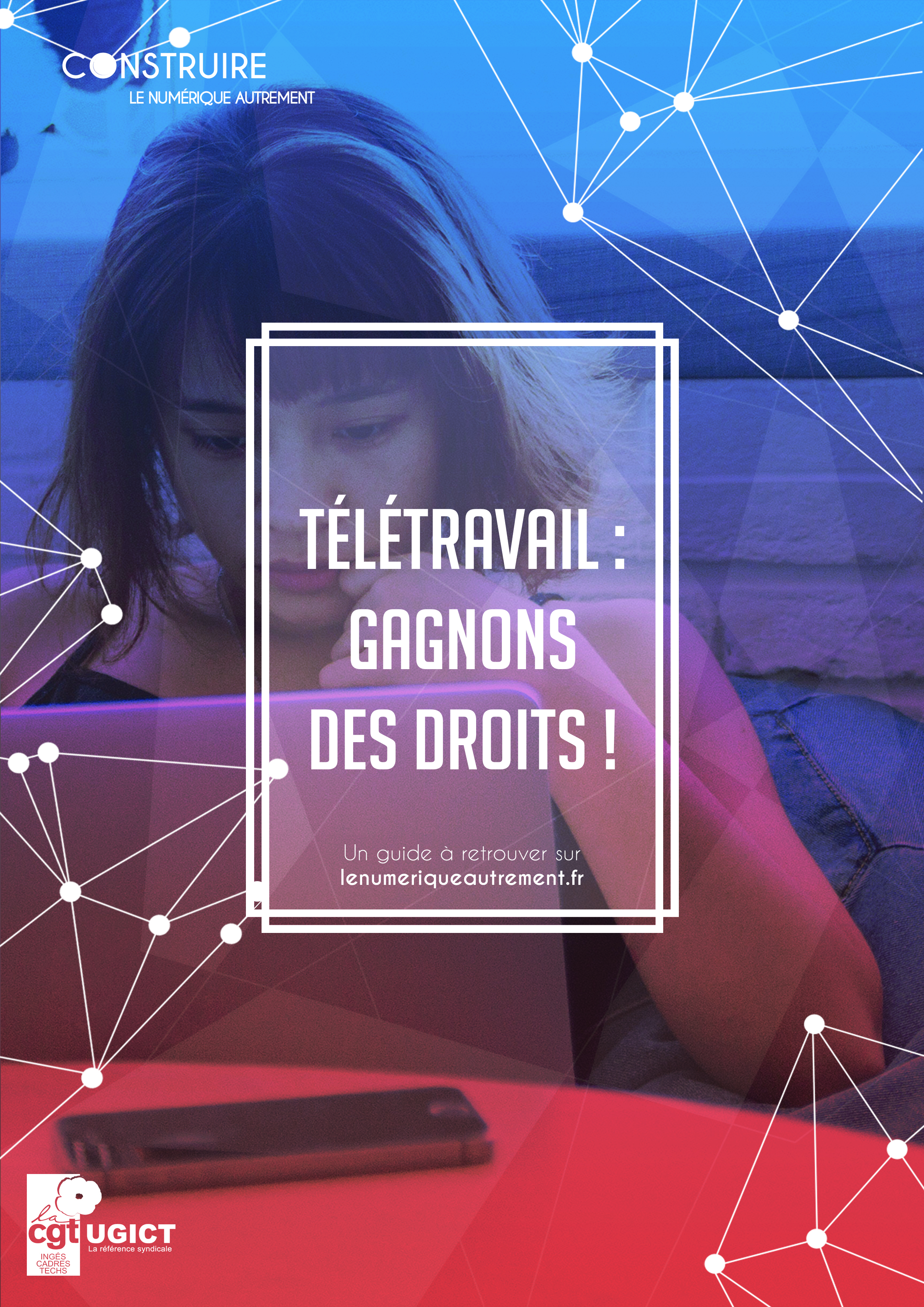 affiche télétravail