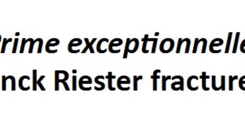 Prime exceptionnelle de 500 € : Franck Riester fracture le ministère