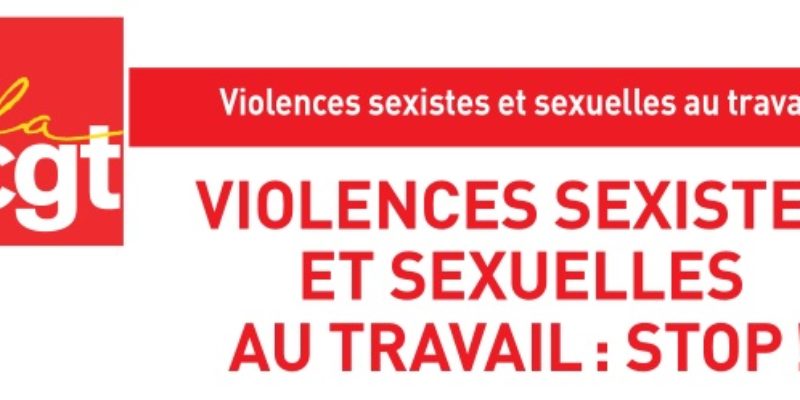 Violences sexistes et sexuelles au travail : STOP!
