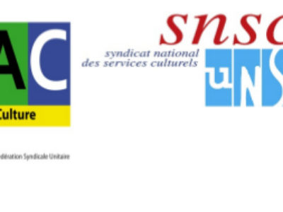 60 ans du ministère : CGT-FSU-SUD-UNSA interpellent les anciens ministres de la Culture