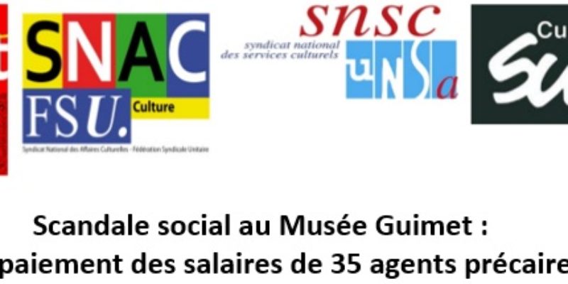 Scandale social au Musée Guimet : non-paiement des salaires de 35 agents précaires