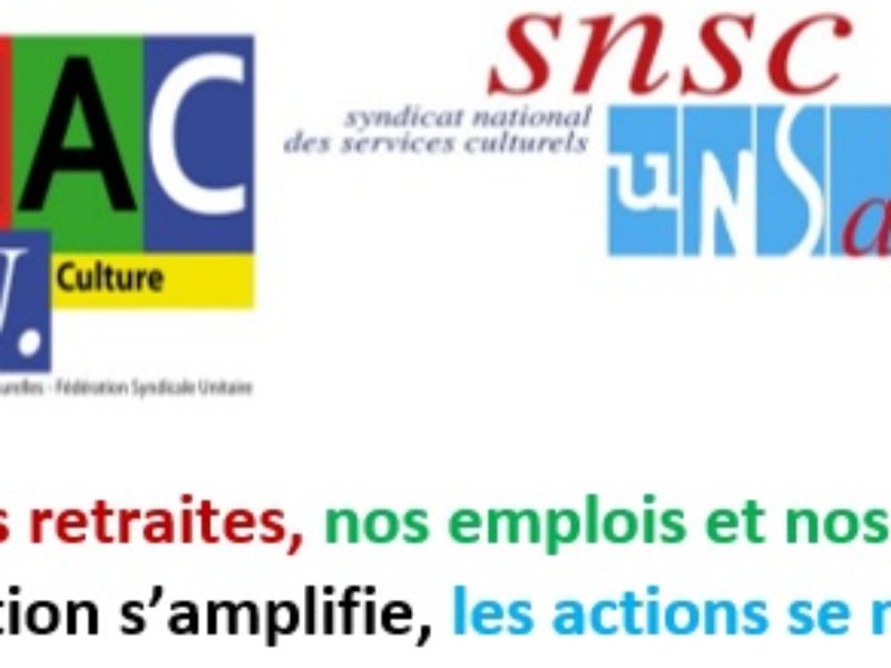 Pour nos retraites, nos emplois et nos salaires, la mobilisation s’amplifie, les actions se multiplient ! Point sur les mobilisations