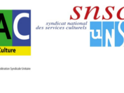 Courrier intersyndical (CGT-FSU-SUD-UNSA) au Ministre sur les précaires de la Bpi