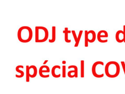 ODJ type d’un CT spécial COVID 19