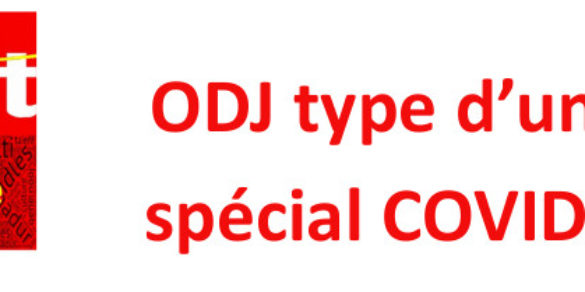 ODJ type d’un CT spécial COVID 19