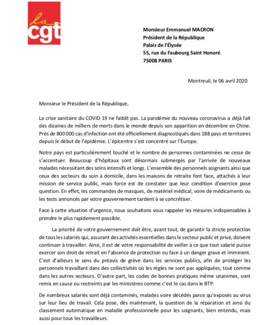 a l'attention sur une lettre