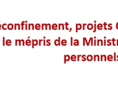 Réconfinement, projets OAC et Camus : le mépris de la Ministre envers les personnels