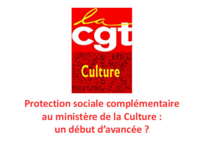 Protection sociale complémentaire au ministère de la Culture un début d’avancée ?