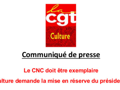 Le CNC doit être exemplaire