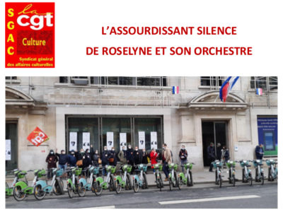 L’ASSOURDISSANT SILENCE  DE ROSELYNE ET SON ORCHESTRE