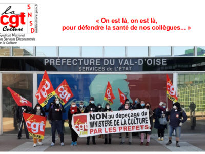 « On est là, on est là, pour défendre la santé de nos collègues… « 