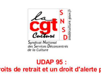 UDAP 95 : Trois droits de retrait et un droit d’alerte plus tard