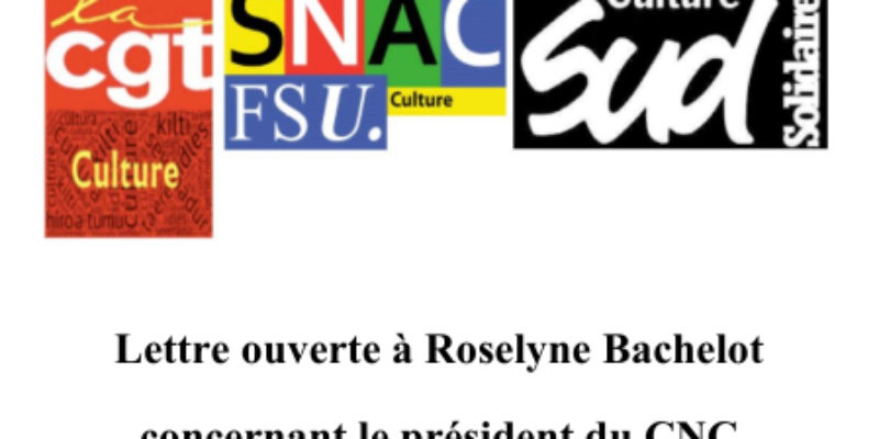 Lettre ouverte à Roselyne Bachelot concernant le président du CNC