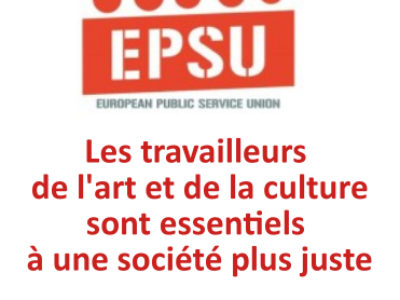 Les travailleurs de l’art et de la culture sont essentiels à une société plus juste