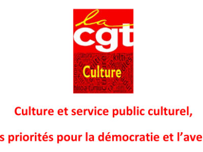 Culture et service public culturel, les priorités pour la démocratie et l’avenir