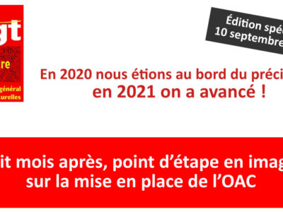 En 2020 nous étions au bord du précipice, en 2021 on a avancé !